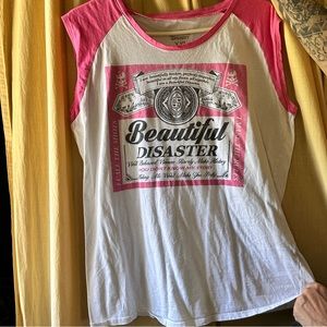 ***SOLD***Beautiful Disaster tee